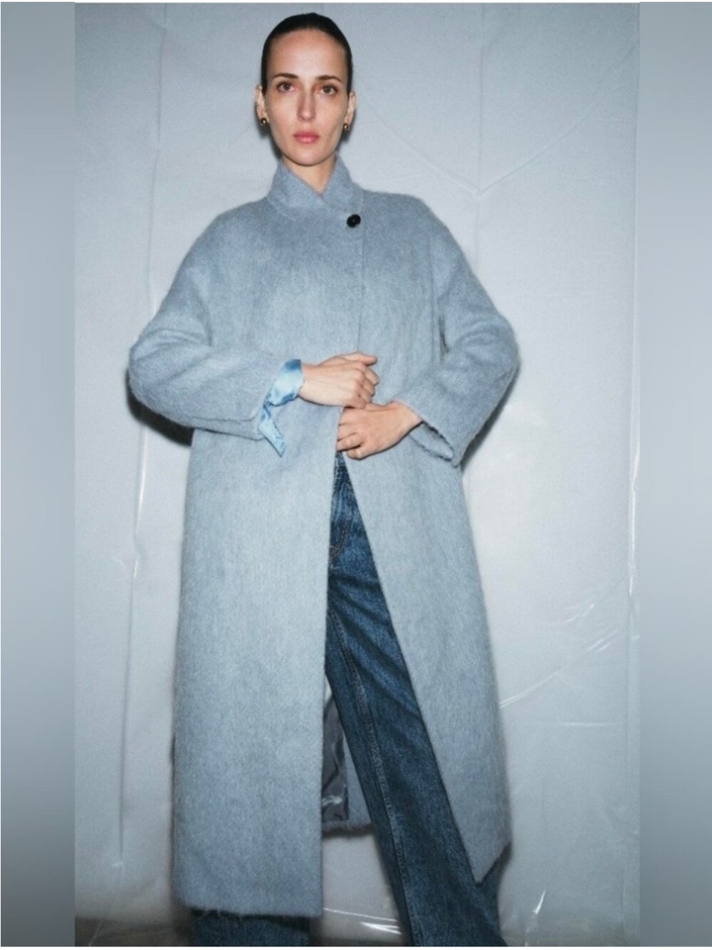 ZARA MANTECO WOOL COAT